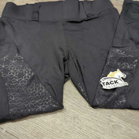 High Waist Euro Seat Riding Tight Breeches, Pull On *vgc, mnr unstitched seam
