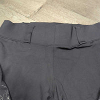 High Waist Euro Seat Riding Tight Breeches, Pull On *vgc, mnr unstitched seam
