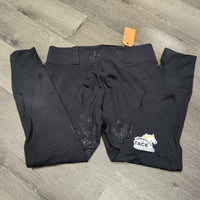 High Waist Euro Seat Riding Tight Breeches, Pull On *vgc, mnr unstitched seam
