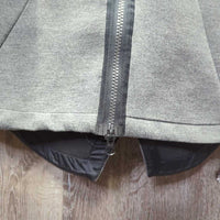 Long Thick Jacket, zipper, hood *gc, mnr rubs, pills & stains
