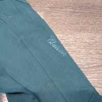 JUNIORS Euro Seat Breeches, Pullon *vgc/xc, mnr hair, knee stains & rubs
