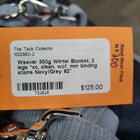 300g Winter Blanket, 2 legs *xc, clean, wpf, mnr binding stains
