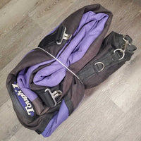 Lt Winter Blanket, 2 legs *gc, mnr wpf, film, hair, dirt, mnr snags, stains, faded, rubs, pills
