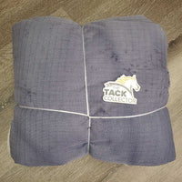 Lt Winter Blanket, 2 legs *gc, clean, wpf, v. faded, hair, mnr snags, rubs, repairs, stains
