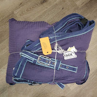 Med Winter Blanket, detach neck, 2 legs *gc, clean, mnr wpf, faded, repairs, mnr snags, stain, rubs

