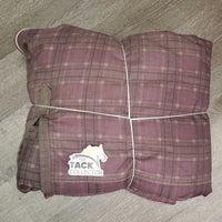 Med Winter Blanket, 2 legs *gc, mnr wpf, film, dirt, mnr hair, faded, rubs, snags, threads, repairs
