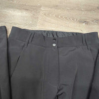 Full Seat Soft Shell Fleece Lined Winter Boot Cut Pants - Breeches *xc/like new, mnr dusty
