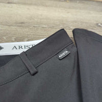 Soft Shell Fleece Lined Winter Boot Cut Pants - Breeches *xc, v.mnr stain?dirt & hair, knees: seam rubs & frays
