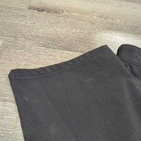 Soft Shell Fleece Lined Winter Boot Cut Pants - Breeches *xc, v.mnr stain?dirt & hair, knees: seam rubs & frays
