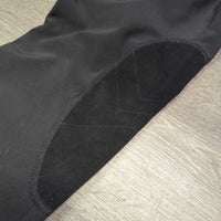 Soft Shell Fleece Lined Winter Boot Cut Pants - Breeches *xc, v.mnr stain?dirt & hair, knees: seam rubs & frays

