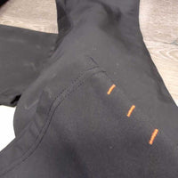 Soft Shell Fleece Lined Winter Boot Cut Pants - Breeches *xc, v.mnr stain?dirt & hair, knees: seam rubs & frays
