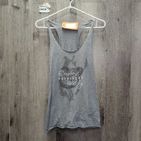 Cotton Tank Top "Cowboys Pendelton Whiskey" *gc, curled edges

