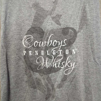 Cotton Tank Top "Cowboys Pendelton Whiskey" *gc, curled edges
