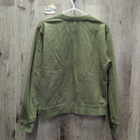 Hvy Sweatshirt "Eau Claire Distillery" *xc, mnr hairy & faded edges
