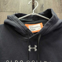Hvy Sweatshirt Hoodie "Olds College Broncos" *gc, hairy, edge rubs & pills
