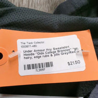 Hvy Sweatshirt Hoodie "Olds College Broncos" *gc, hairy, edge rubs & pills
