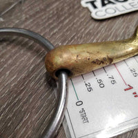 16mm Loose Ring Lozenge French Link Bit *vgc/gc, clean, chews, stains, residue
