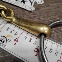 16mm Loose Ring Lozenge French Link Bit *vgc/gc, clean, chews, stains, residue
