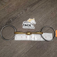 12mm Loose Ring Lozenge French Link Bit *vgc/gc, cmnr dirt, chews, stains, residue
