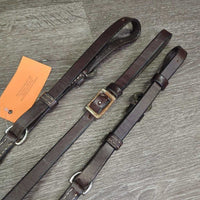 Narrow Breastcollar, Rawhide, Tooled Silver, ALL Screws *vgc/gc, clean & residue, rubs, stains, rusty, dry, stiff, Missing 1 Keeper
