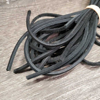 4 ~70" 3mm Leather Laces *vgc, mnr mismatch
