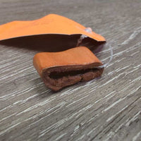Western Tack - Leather Keeper *gc, tape, like new, older? squished
