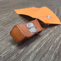 Western Tack - Leather Keeper *gc, tape, like new, older? squished
