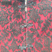 Fleece Western? Vest, "Fur" Collar *vgc

