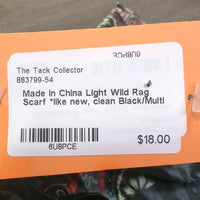 Light Wild Rag Scarf *like new, clean
