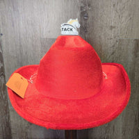 Synthetic Western Hat, string "Maple Leaf" *vgc, mnr rubs, pills & thread
