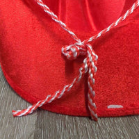Synthetic Western Hat, string "Maple Leaf" *vgc, mnr rubs, pills & thread
