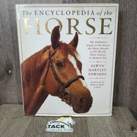 The Encyclopedia of the Horse by Wlwyn Hartley Edwards *gc, rubs, scuffs, curled edges, torn & bent corners, stains, dirt
