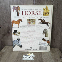 The Encyclopedia of the Horse by Wlwyn Hartley Edwards *gc, rubs, scuffs, curled edges, torn & bent corners, stains, dirt
