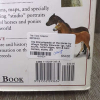 The Encyclopedia of the Horse by Wlwyn Hartley Edwards *gc, rubs, scuffs, curled edges, torn & bent corners, stains, dirt
