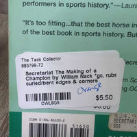 Secretariat The Making of a Champion by William Nack *gc, rubs, curled/bent edges & corners
