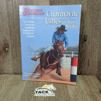 Western Horseman - Barrel Racing by Charmayne James *gc/fair, loose pages, rubs, stains, scrapes
