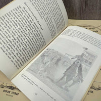 Vintage Set of 7: How to Ride and Train the Western Horse by Pete Moss *gc, stains, rubs, faded

