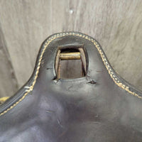 Middleton & Sons WW1 Cavalry Saddle, 2x Stirrup Irons & Leathers, Girth *NOT for Riding - DISPLAY ONLY
