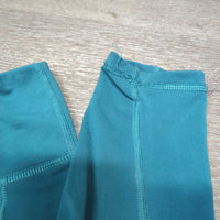 Fleece Lined Full Seat Sticky Riding Tight Breeches, Pull on *vgc, mnr hair, seam rubs & frays
