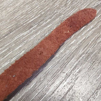 1 ONLY Plain Soft Leather Western Fender Hobble Strap *gc, clean, stains, creases, dents
