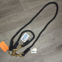 Round Nylon Rope Trail & Tie Neck Rope, Hvy Snaps, tag *new, tags
