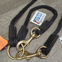 Round Nylon Rope Trail & Tie Neck Rope, Hvy Snaps, tag *new, tags
