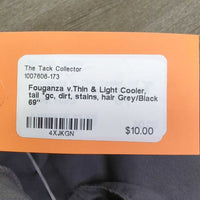 v.Thin & Light Cooler, tail *gc, dirt, stains, hair
