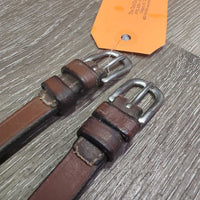 Rsd Padded Monocrown Noseband *fair, v.stiff, v.dry, clean, pulled edge, NO Flash, stains, clean & dirty
