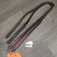 Cwd?Antares Soft Nylon Lined Stirrup Leathers *gc/fair, rubs, stains, scrapes, torn/unstitched edges, cut, dents
