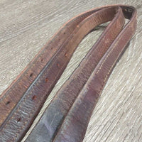 Cwd?Antares Soft Nylon Lined Stirrup Leathers *gc/fair, rubs, stains, scrapes, torn/unstitched edges, cut, dents
