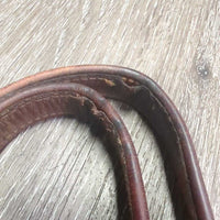 Cwd?Antares Soft Nylon Lined Stirrup Leathers *gc/fair, rubs, stains, scrapes, torn/unstitched edges, cut, dents
