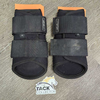 Closed Schooling Neoprene Boots, velcro *vgc, clean & mnr dirt, scuffs, rubs & hair
