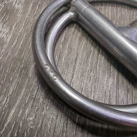 #232 Sweet Iron Rockin S D Ring Snaffle Bit *vgc/xc, clean, mnr scuffs
