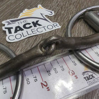 #232 Sweet Iron Rockin S D Ring Snaffle Bit *vgc/xc, clean, mnr scuffs
